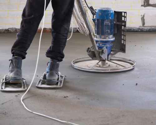 screeding contractors delivering a smooth, level finish